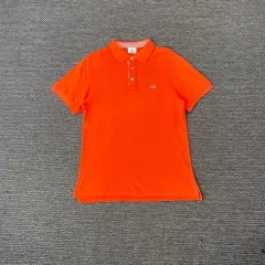 LACOSTE LACOSTE(ラコステ) オレンジ pk ピケ 半袖 Tシャツ