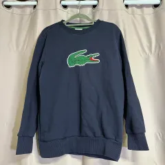3 ） LACOSTE(ラコステ) ネイビー スウェットシャツ パーカー