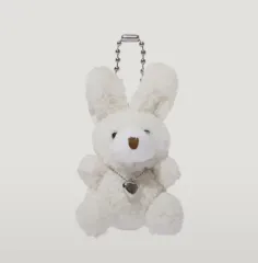BAG TO BASICS OF 下 ハート うさぎ キーホルダー