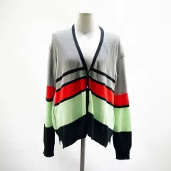 SYSTEM 女性用カジュアルカーディガン 90 ジンの感覚