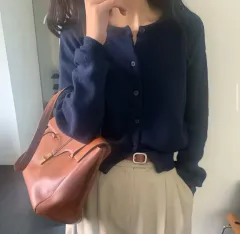 カシミヤ ニット カーディガン