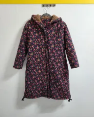 サイズ 66 ) フード ファー ロング コート