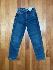 新品 ザラ ( ZARA ) レディース ハイウエスト デニム ( 24 サイズ