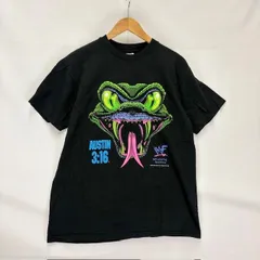 90年代 WWF STONE COLD ストーン・コールド Steve Austin スネーク プリントTシャツ 99年 サイズⅬ MADE IN USA 08032204 11のサムネイル