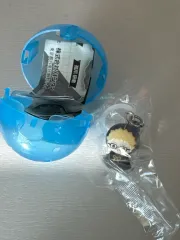 ハイキュー 月島 蛍（つき） めじるし キーホルダー ガチャ