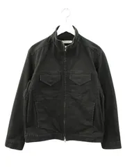 ノンネイティブ nonnative TRUCKER BLOUSON C/P KATSURAGI STRETCH OVERDYED VW NN-J4106 トラッカー ブルゾン カツラギ ストレッチ 1 黒 ブラック ジャケット ジップアップ アウターのサムネイル