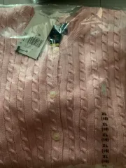 ポロラルフローレン ガールズ ピンク カーディガン 16歳用 XL 未開封 新品