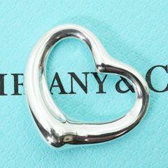 美品 TIFFANY ティファニー オープンハート ダイヤ1P トップのみ