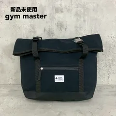 新品未使用 gym master ジムマスター カナダ スウェット メッセンジャーバッグ ショルダーバッグ ボディバッグ ワンショルダー 斜め掛け 鞄 ブラック 黒色 キャンバス コットン 100周年限定 復刻 ロゴ 大容量 2WAY ★ ■■