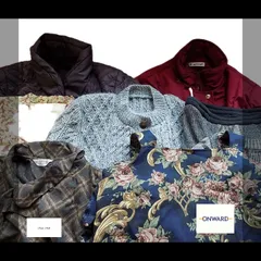 ●PREMADRE オンワード樫山花柄エプロン　他ダウンコート、レディースファッション全7点セットまとめ売り/mo-10064/本物/正規品/スーツ