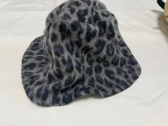 Needles（ニードルズ) 帽子 needles レオパード グレー バケットハット