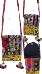 モリ ヴィンテージ クロスバッグ パッチ バッグ