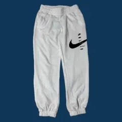 ナイキ ジョガーパンツ 白 レディース L
