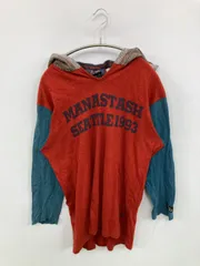 MANASTASH マナスタッシュ パーカー L レッドのサムネイル
