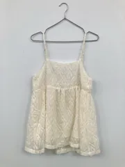 キャミソール M アイボリー