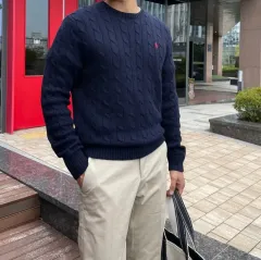 POLO RALPH LAUREN(ポロラルフローレン) コットン ケーブル ニット セーター