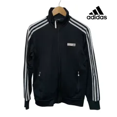 アディダス 黒白 ファイヤーバード トラックジャージ トレーニングウェア 95 ユニーク 正規品 ヴィンテージ