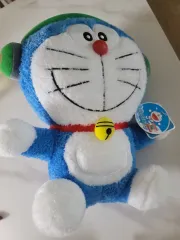ヘッドセットをつけたドラえもんのぬいぐるみ新品