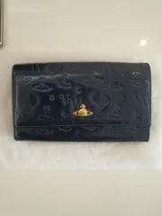 (新品) ヴィヴィアン・ウエストウッド 長財布 ネイビー