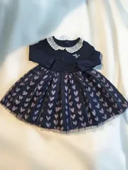 メゾピアノ 長袖 ワンピース 90