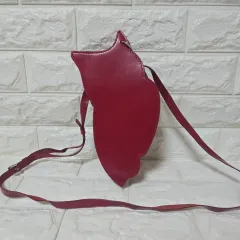 LUCKY CHOUETTE ラッキー シュエット フクロウ 赤 ミニ クロスバッグ 電話バッグ