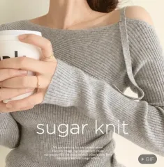 Perbit オフショルダー ニット