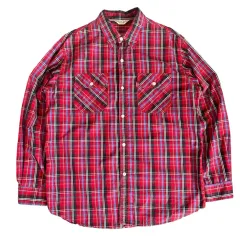 LEVI'S(リーバイス) 赤タブ レッドブルー チェック 長袖 シャツ