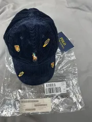 POLO Ralph Lauren（ポロ） Ralph Lauren(ラルフローレン) コーデュロイ マルチ 刺繍 ボールキャップ