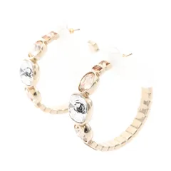 シャネル CHANEL ピアス ココマーク フープピアス GP（ゴールドメッキ） ピアス レディース Used A