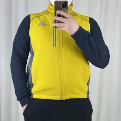 THE NORTH FACE(ザノースフェイス) 黄色 裏起毛 ベスト ジャケット 95 250213