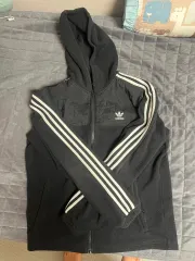 adidas(アディダス) アディカラー フリース フード付き ジップアップパーカー