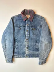 1980S SADDLE KING ウエストン デニム トラッカー ジャケット USA
