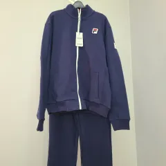 新品 FILA XL 110 コリア 韓国国家代表 トレーナー 起毛上下セット M-ジャケット-097