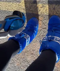 ムーンブーツ ロングタイプ ブライト ブルー