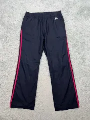 adidas(アディダス) climaproof ホットピンク 3本線 トラックパンツ 30