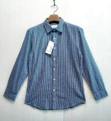 新品/ジオジア メンズ リネンシャツ 100-105 スリムフィット/送料込み