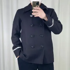 グローバーオール x New Balance(ニューバランス) ウール ピーコート L 250213