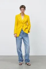 新品 ZARA(ザラ) zara ダブル ブレスト ブレザー