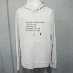 M9687 ー Nike(ナイキ） メンズ 100 サイズ ライトグレー フード付きTシャツ
