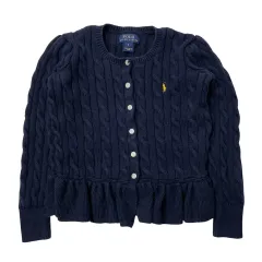 ポロ Ralph Lauren(ラルフローレン) キッズ ニット カーディガン ネイビー