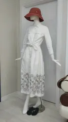 サラロカ 刺繍 ロングワンピース55