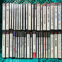 【ジャンク品 40枚 Eセット】PS1 まとめ売りサイドワインダーUSA I.Q Intelligent Qube 電車でGO！ モンスターファーム モンスターファーム2 みんなのGOLF みんなのGOLF2  などプレイステーション1