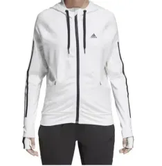 アディダス クライマ レディース フード ジップアップ ジャージ クリームホワイト