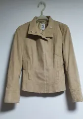 MICHEL KLEIN PARIS スウェード ライダース ジャケット