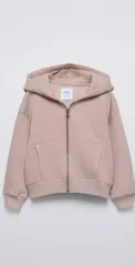 ザラキッズ 起毛ジッパー 6 ー 7y スウェットシャツ 新品