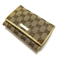 GUCCI/グッチ GGキャンバス 二つ折り財布