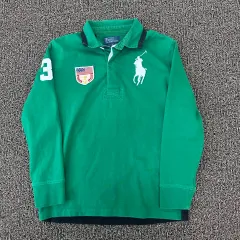 ポロ キッズ カラーTシャツ グリーン 7サイズ 130サイズ