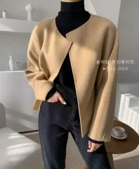 ハンドメイド ノーカラー