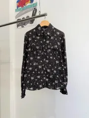 BUONA GIORNATA フローラル パターン シャツ