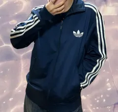 adidas(アディダス) オリジナル ファイヤーバード ジャージ ネイビー 100